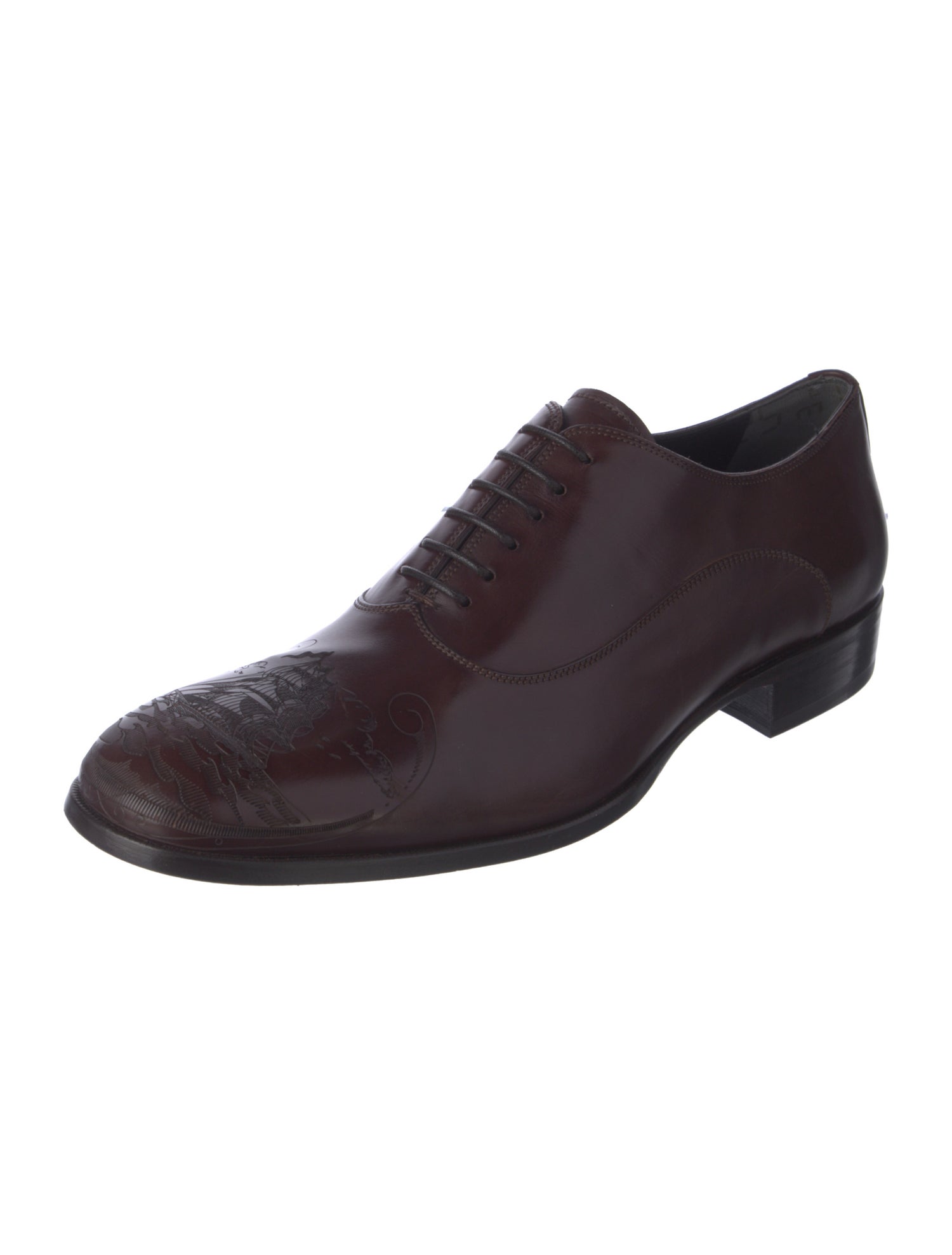 Alexander McQueen Leather Oxfords
