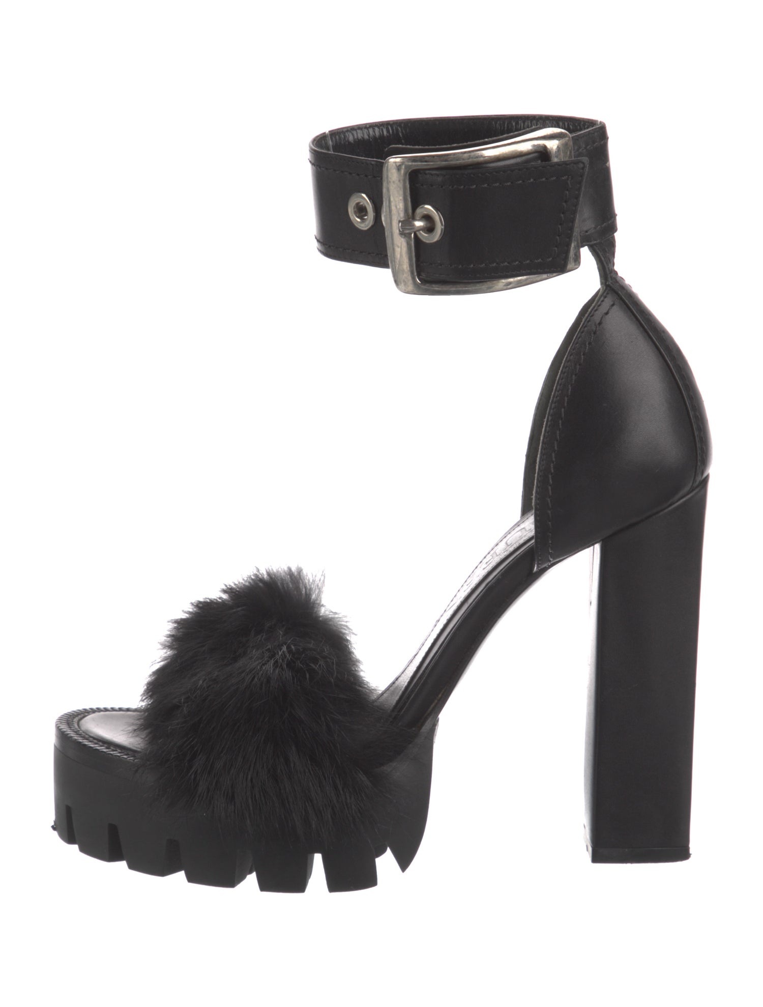 Alexander McQueen Leather Sandals