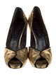 Alexander McQueen Leather D'Orsay Pumps