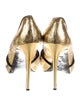 Alexander McQueen Leather D'Orsay Pumps