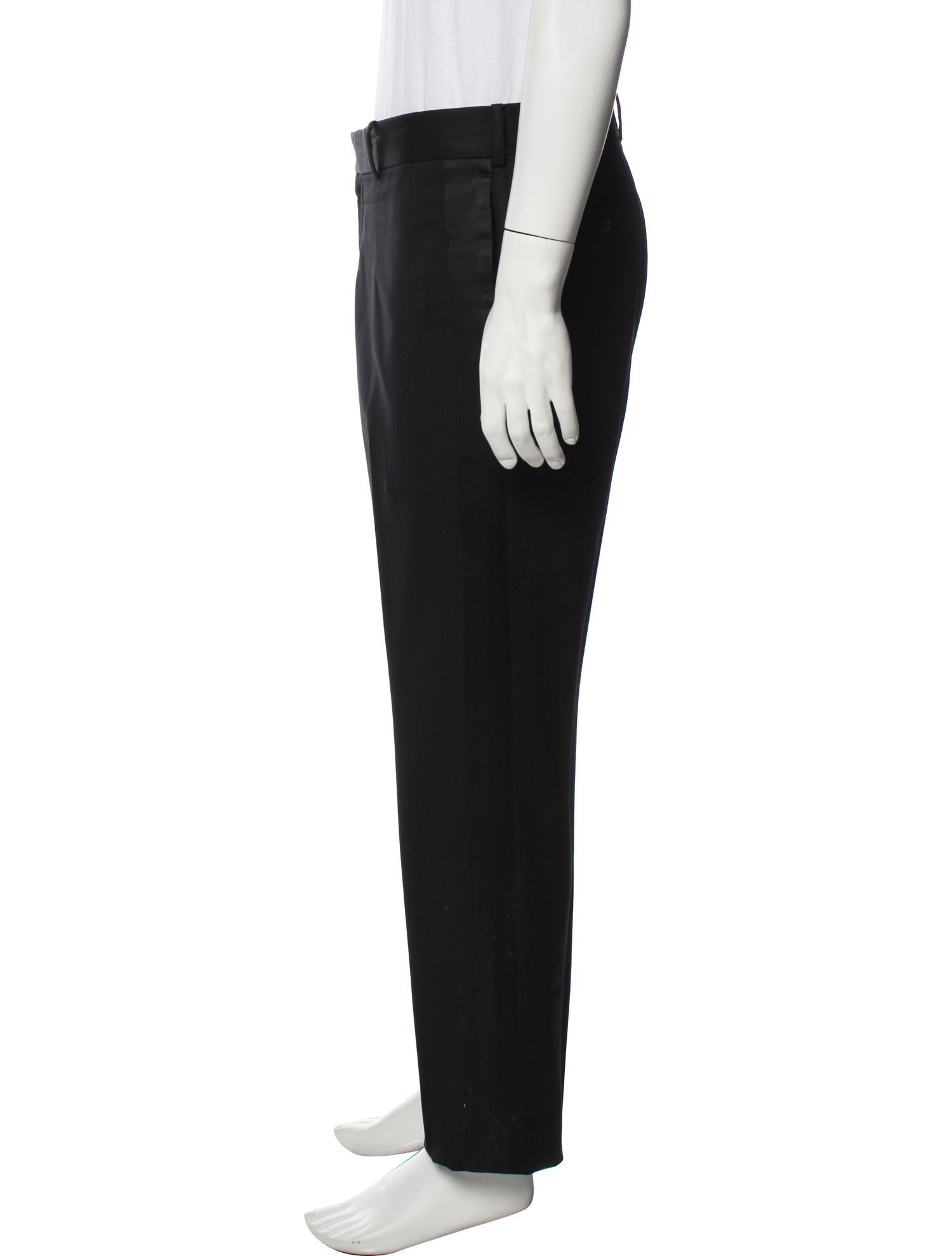 Alexander McQueen Mohair Dress Pants