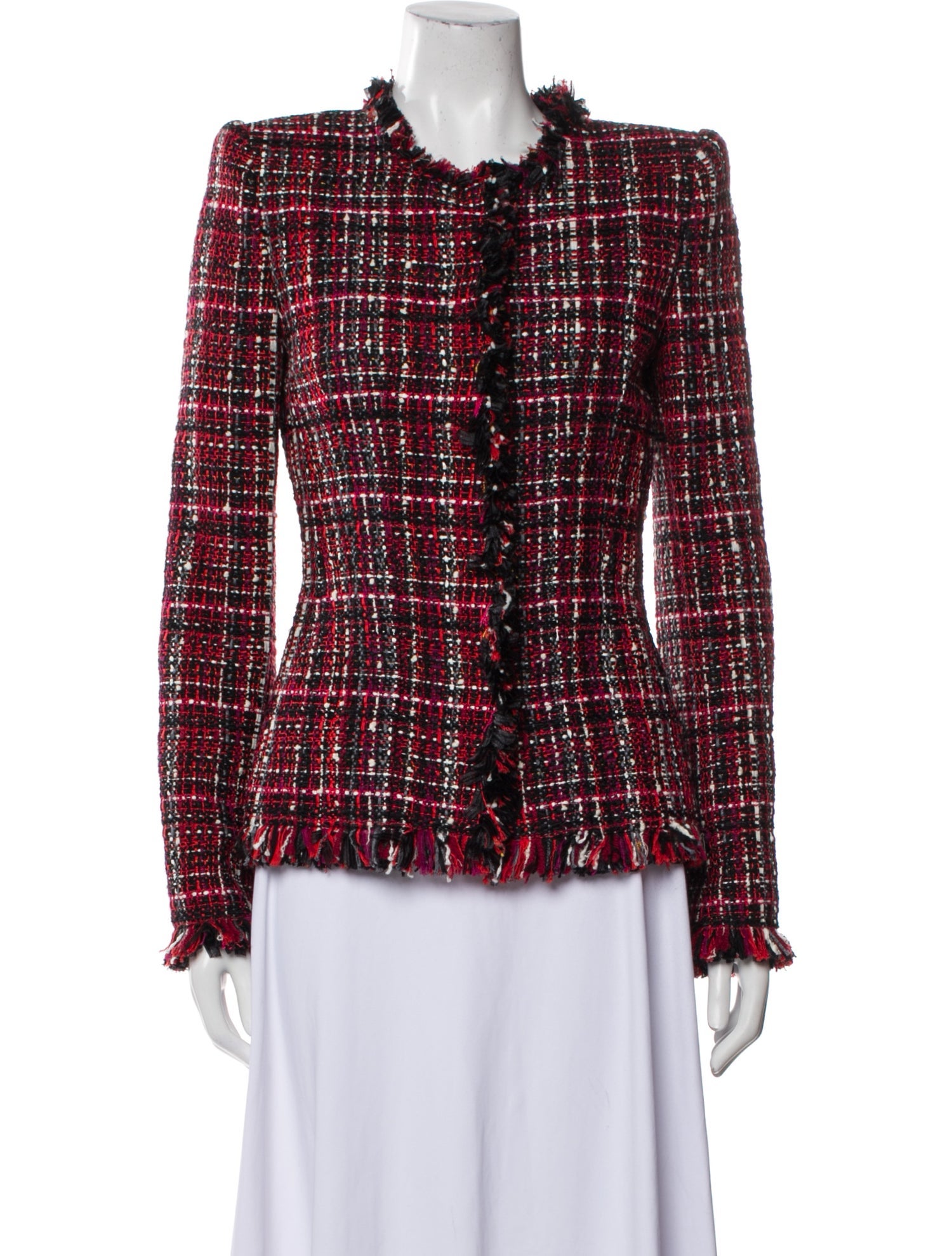 Alexander McQueen 2018 Tweed Evening Jacket