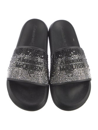 Alexander McQueen Rubber Printed Slides