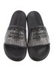 Alexander McQueen Rubber Printed Slides