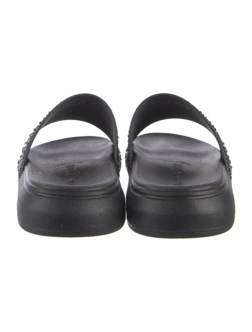 Alexander McQueen Rubber Printed Slides