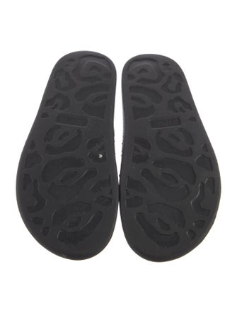 Alexander McQueen Rubber Printed Slides