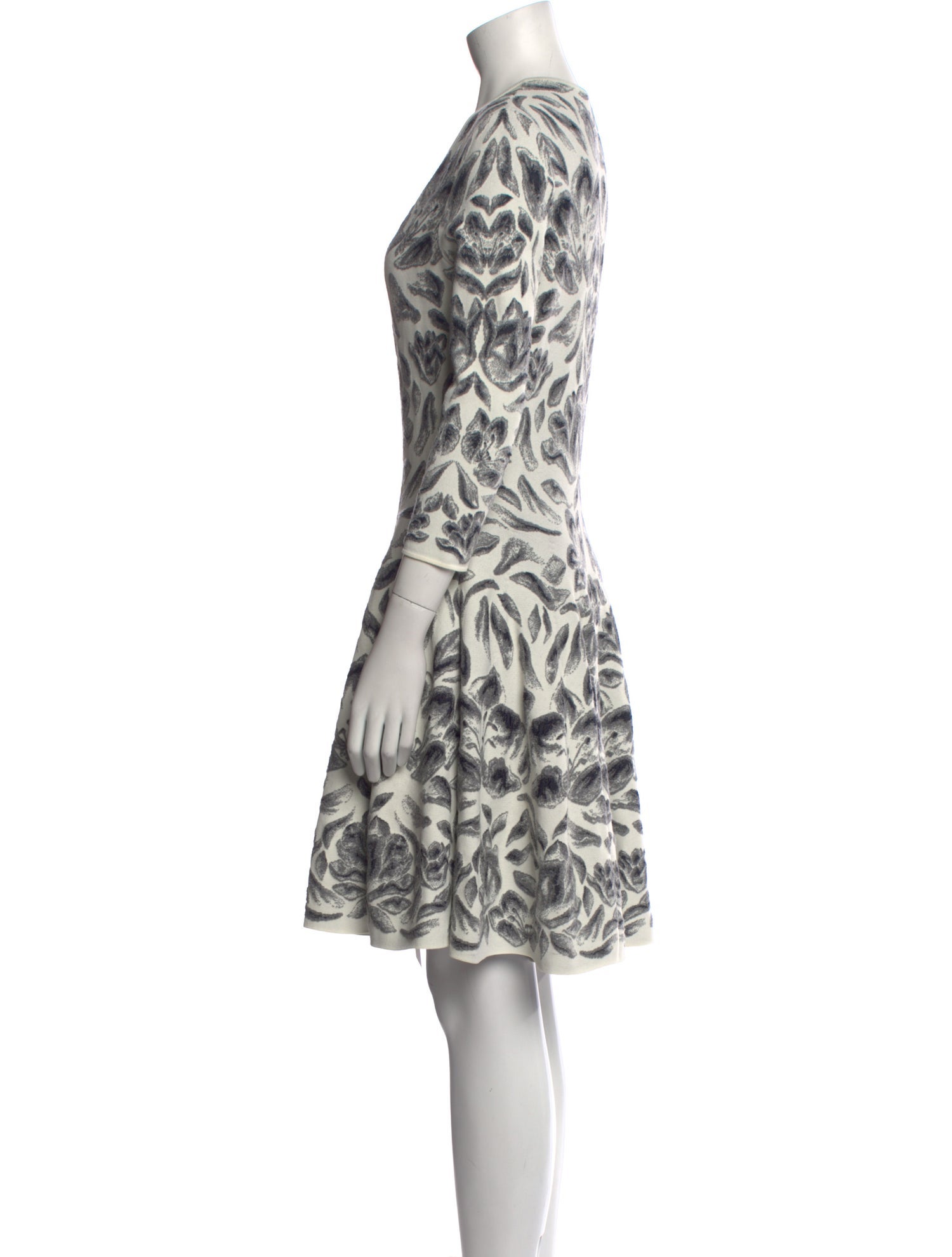 Alexander McQueen Printed Mini Dress