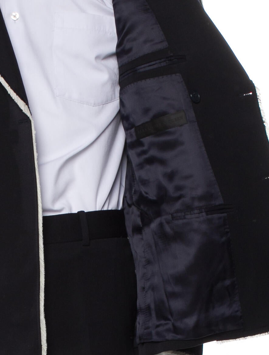 Alexander McQueen Wool Striped Blazer