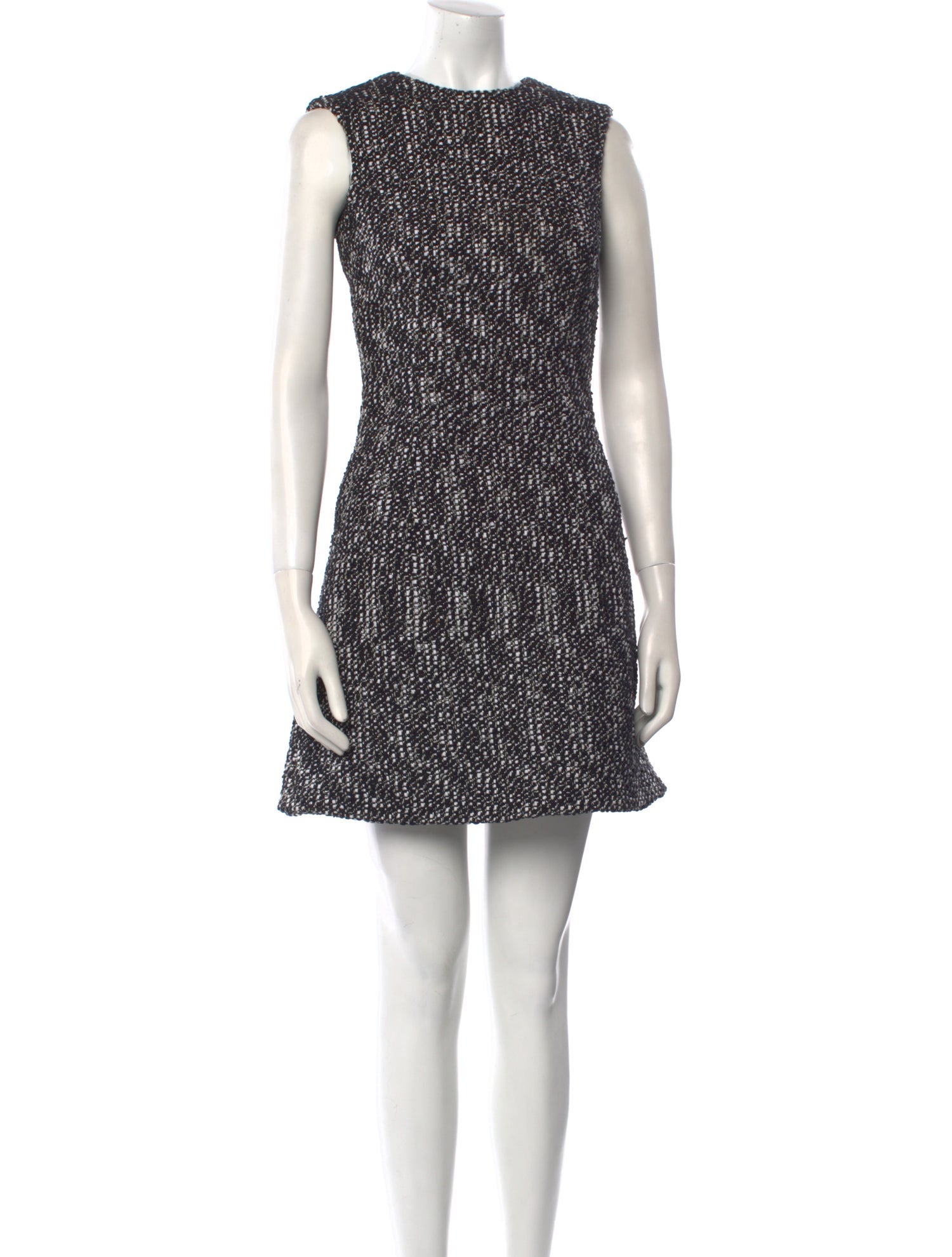 Alexander McQueen Tweed Mini Dress