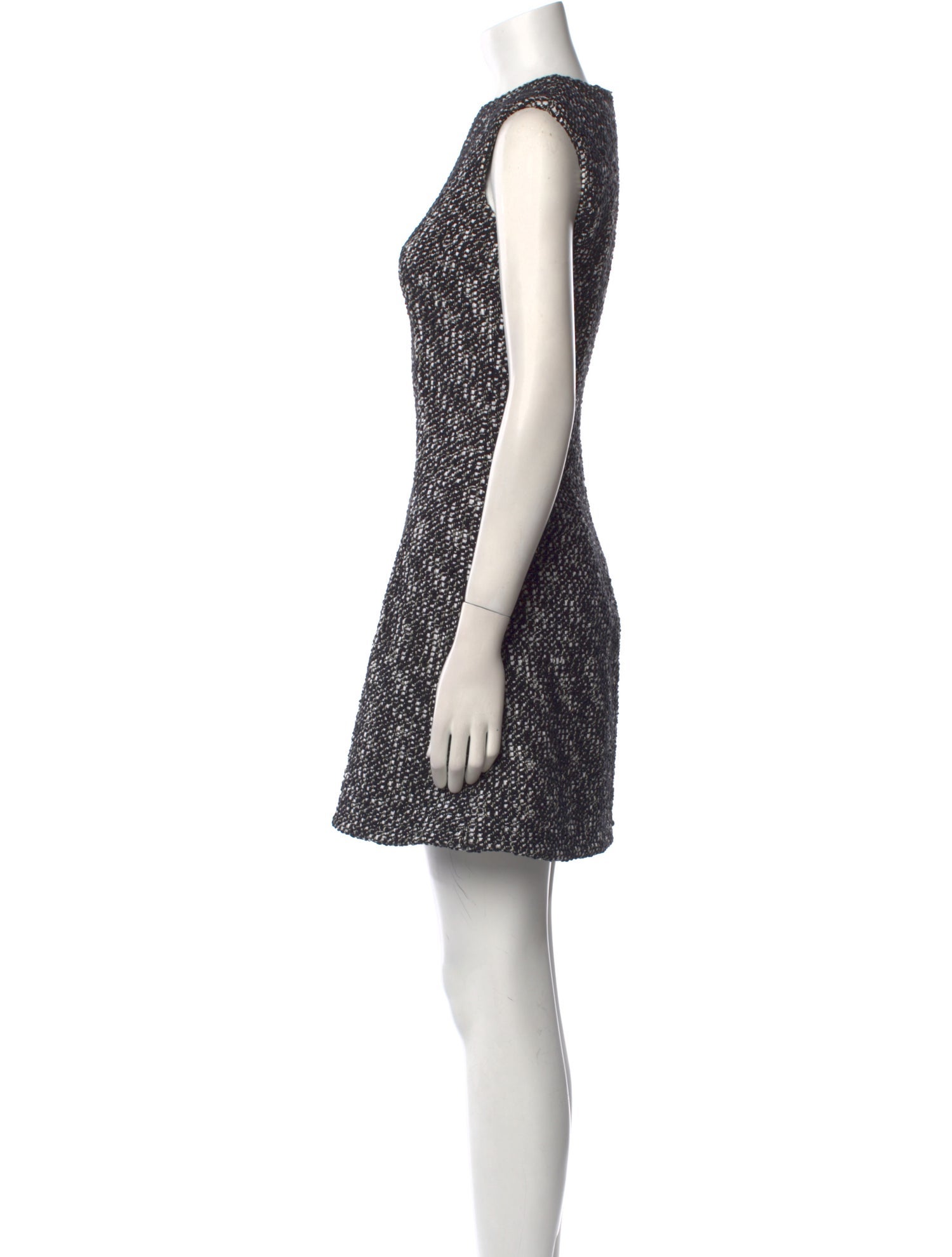 Alexander McQueen Tweed Mini Dress