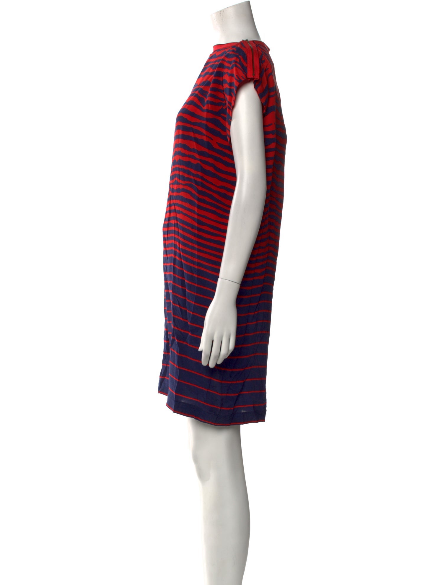 McQ Alexander McQueen Silk Mini Dress