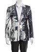 Alexander McQueen Printed Blazer