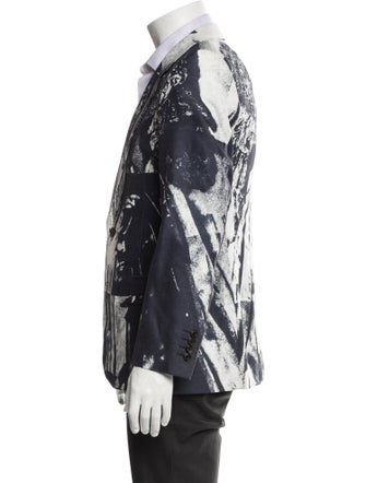 Alexander McQueen Printed Blazer