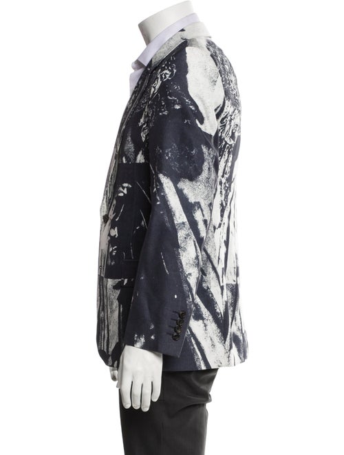 Alexander McQueen Printed Blazer