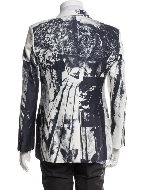 Alexander McQueen Printed Blazer