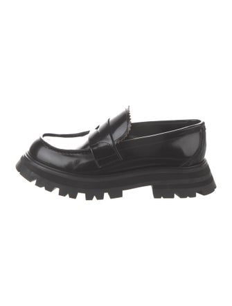 Alexander McQueen Leather Loafers