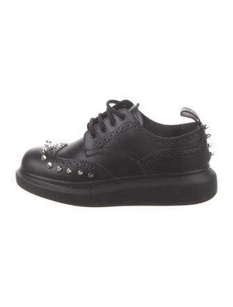 Alexander McQueen Leather Studded Accents Brogues