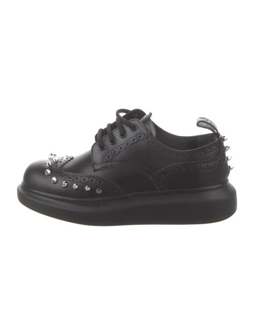 Alexander McQueen Leather Studded Accents Brogues