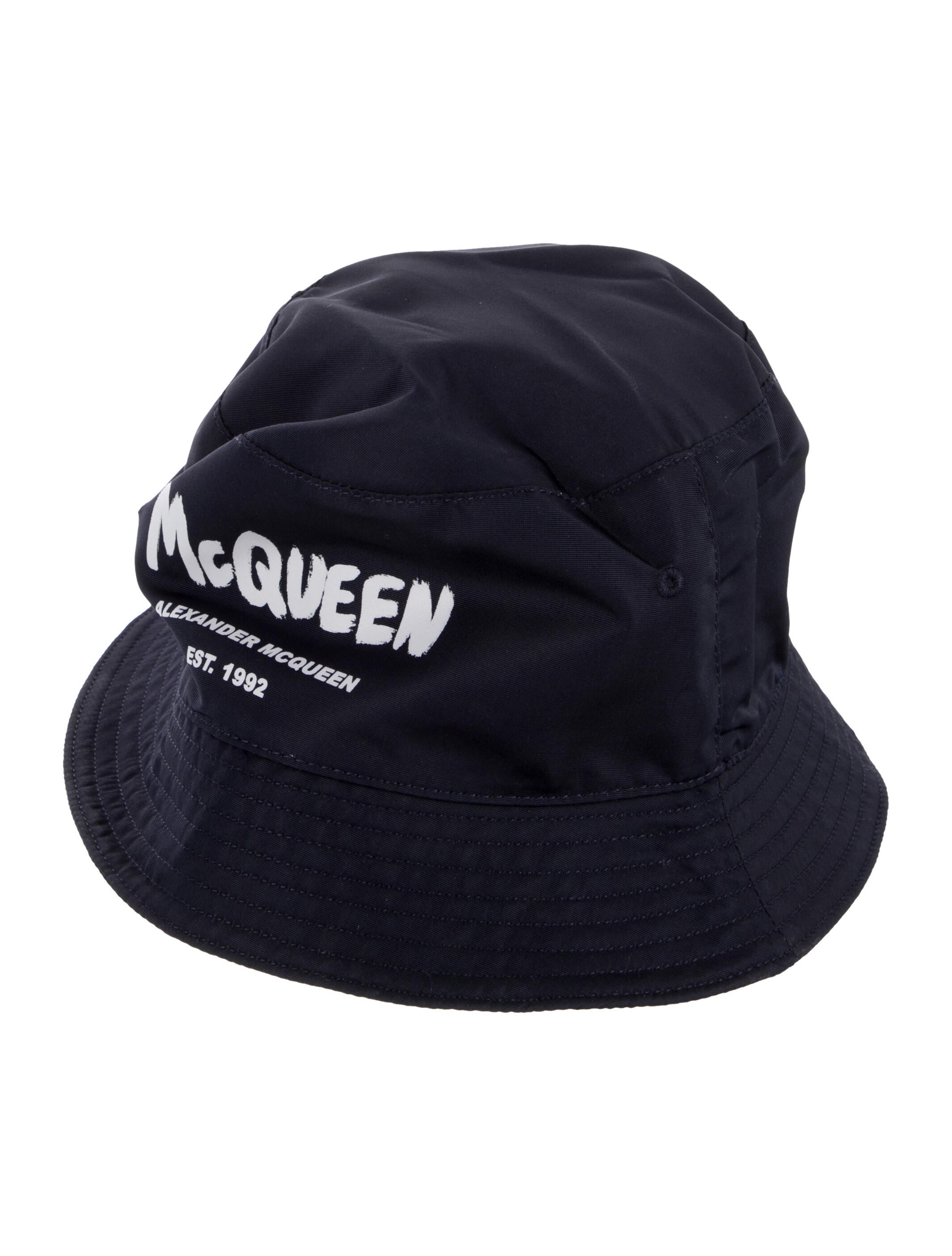 Alexander McQueen Patterned Bucket Hat