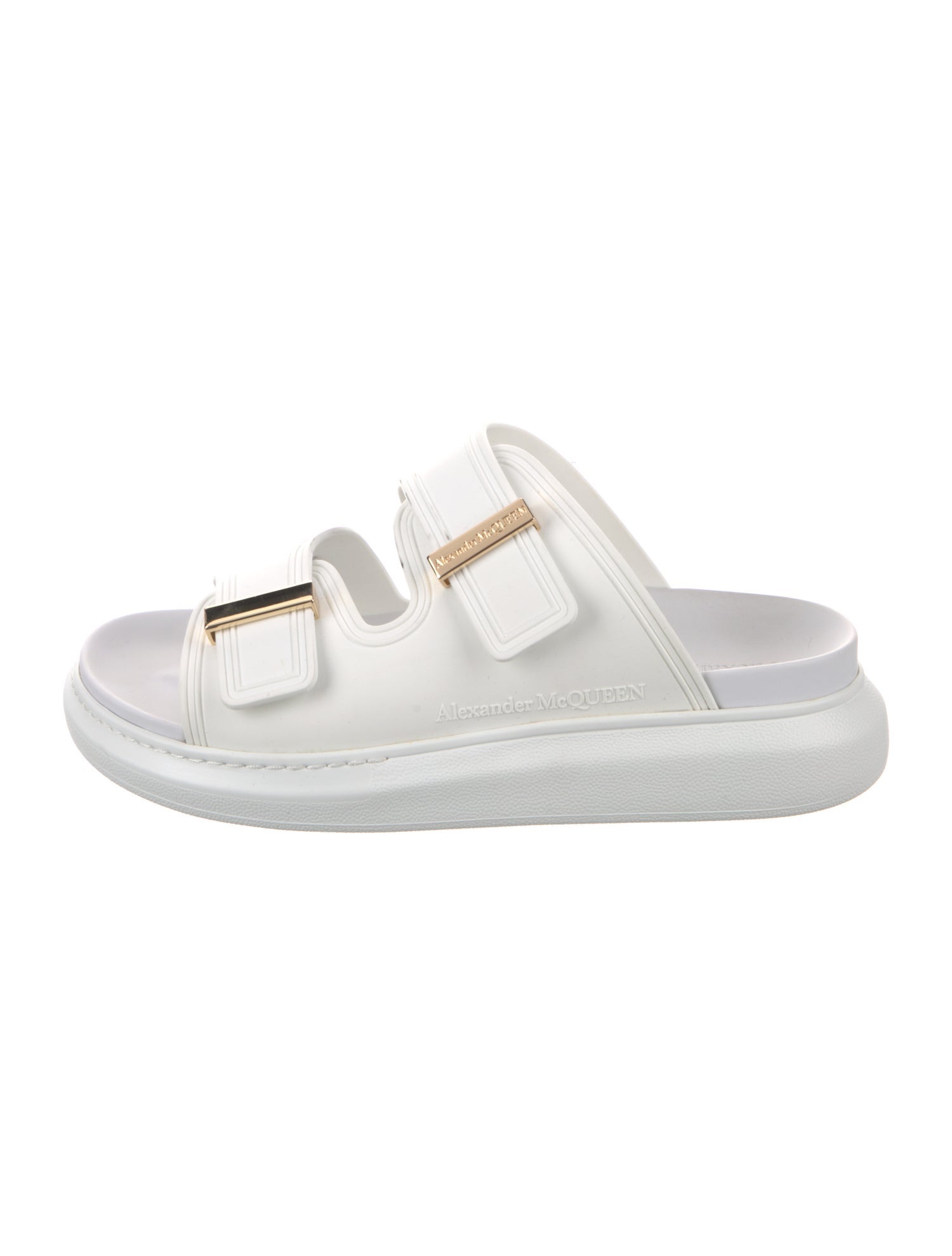 Alexander McQueen Rubber Slides
