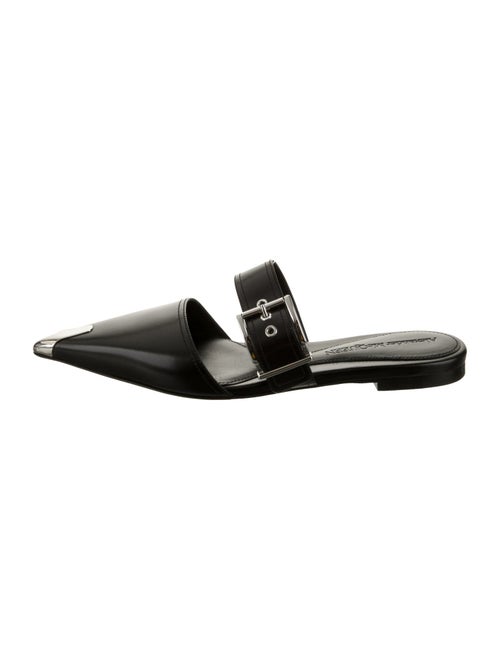 Alexander McQueen Leather Mules