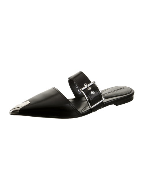 Alexander McQueen Leather Mules