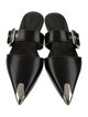 Alexander McQueen Leather Mules