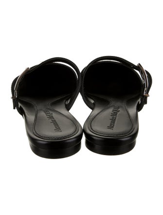 Alexander McQueen Leather Mules