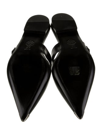 Alexander McQueen Leather Mules