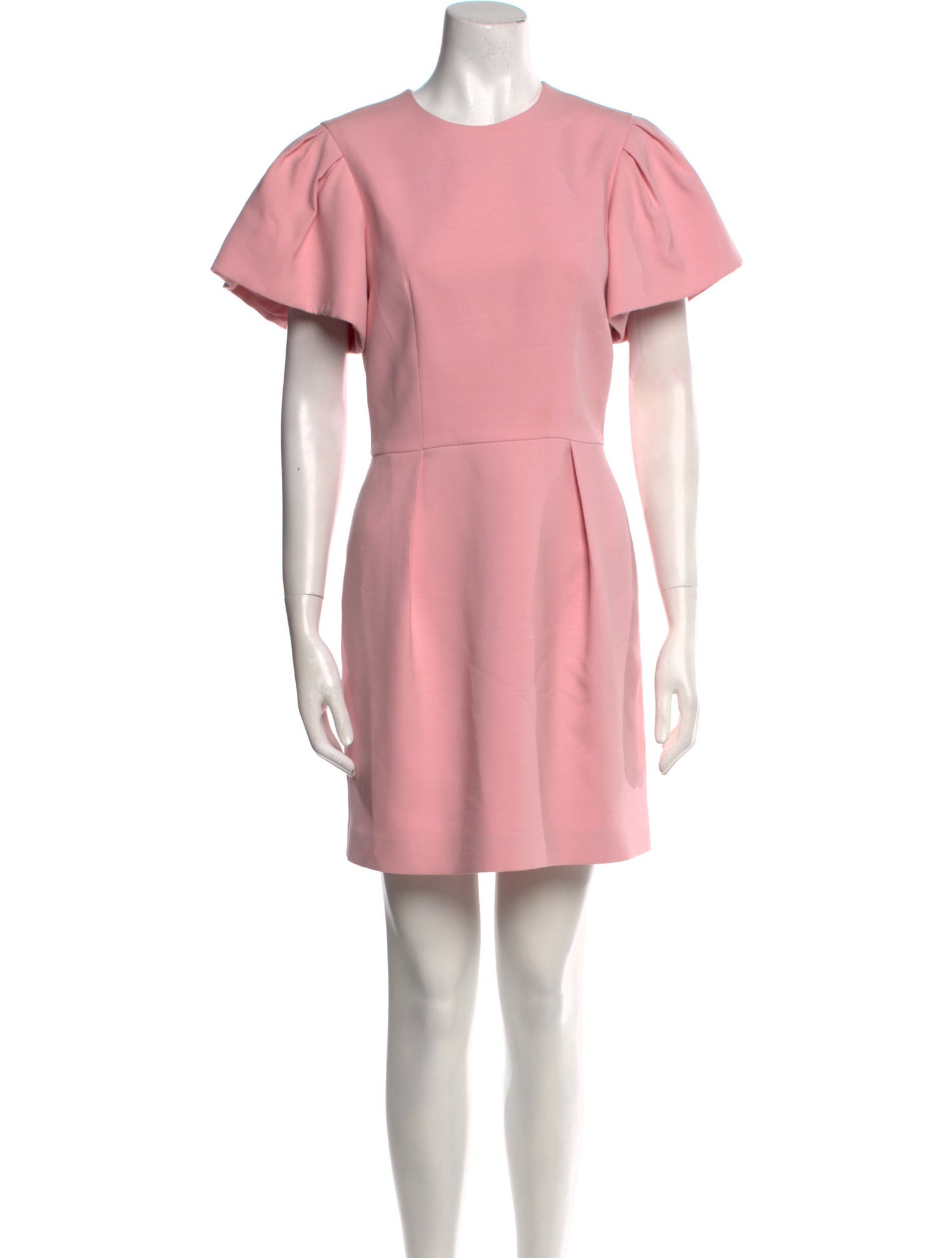 Alexander McQueen Wool Mini Dress