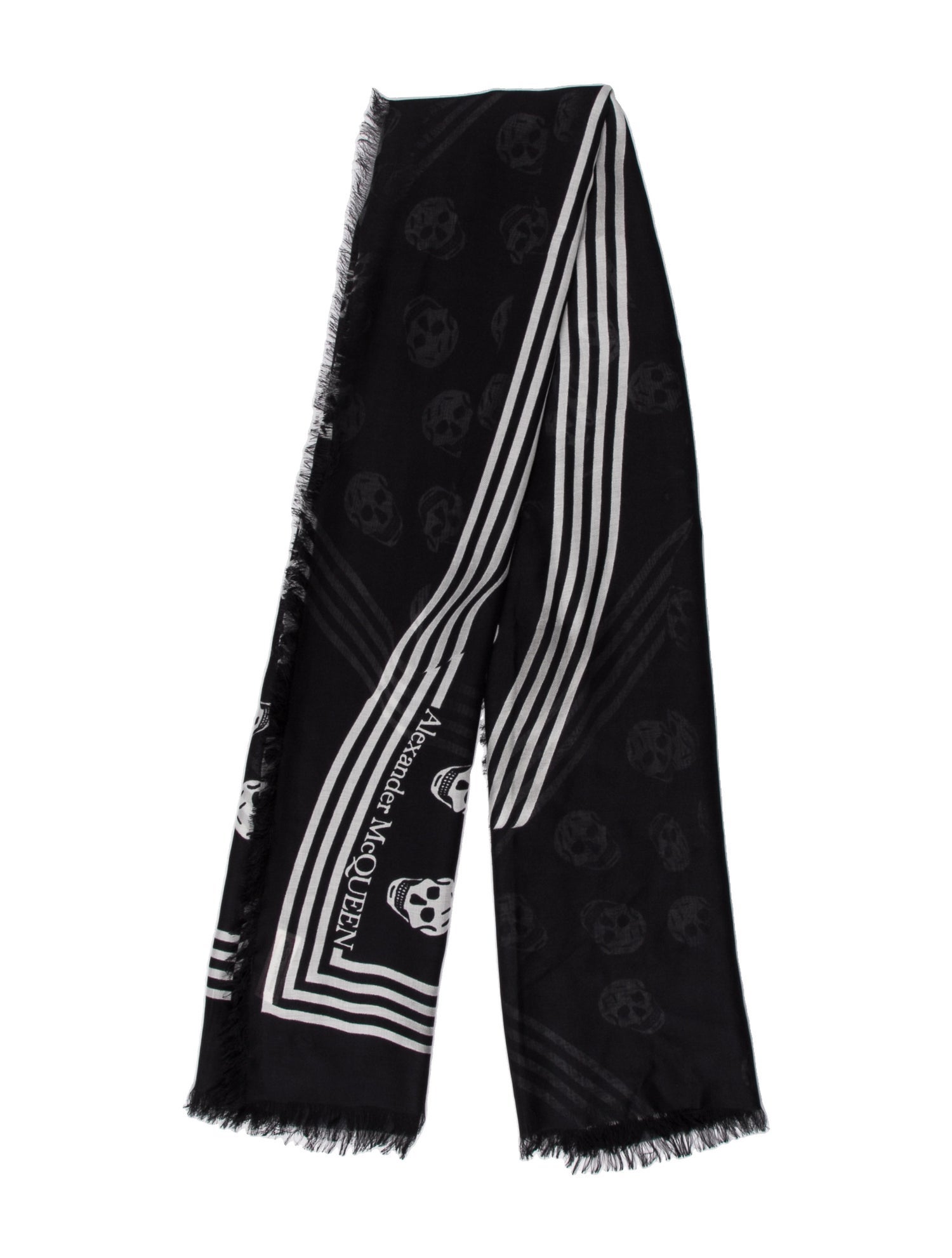 Alexander McQueen Skull Printed Scarf