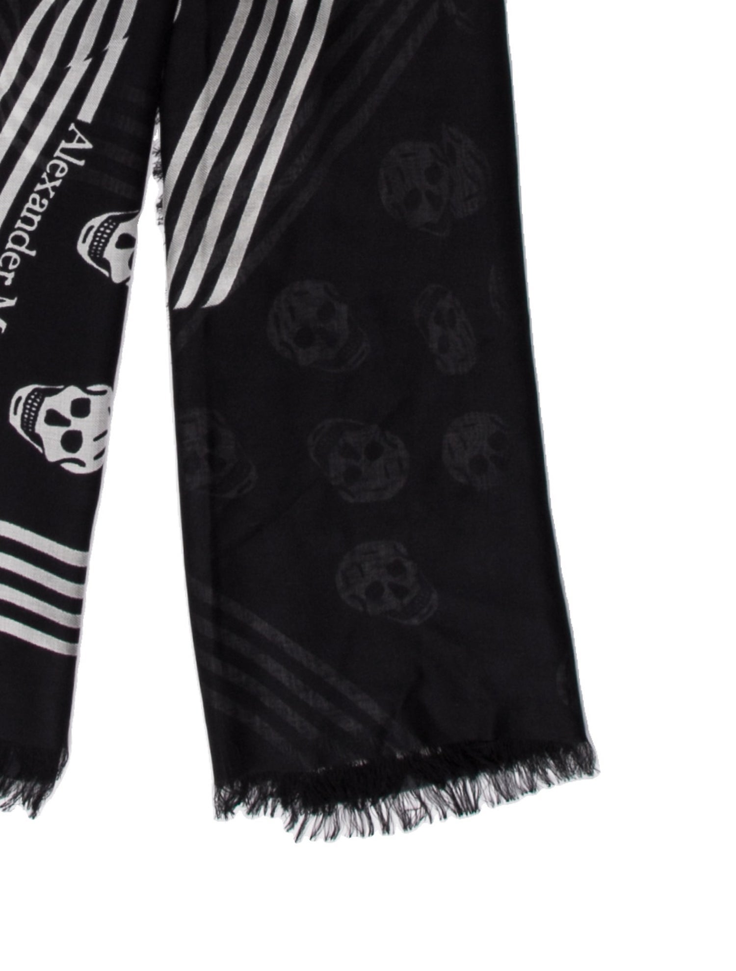 Alexander McQueen Skull Printed Scarf