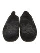 Alexander McQueen Velvet Embroidered Accent Loafers