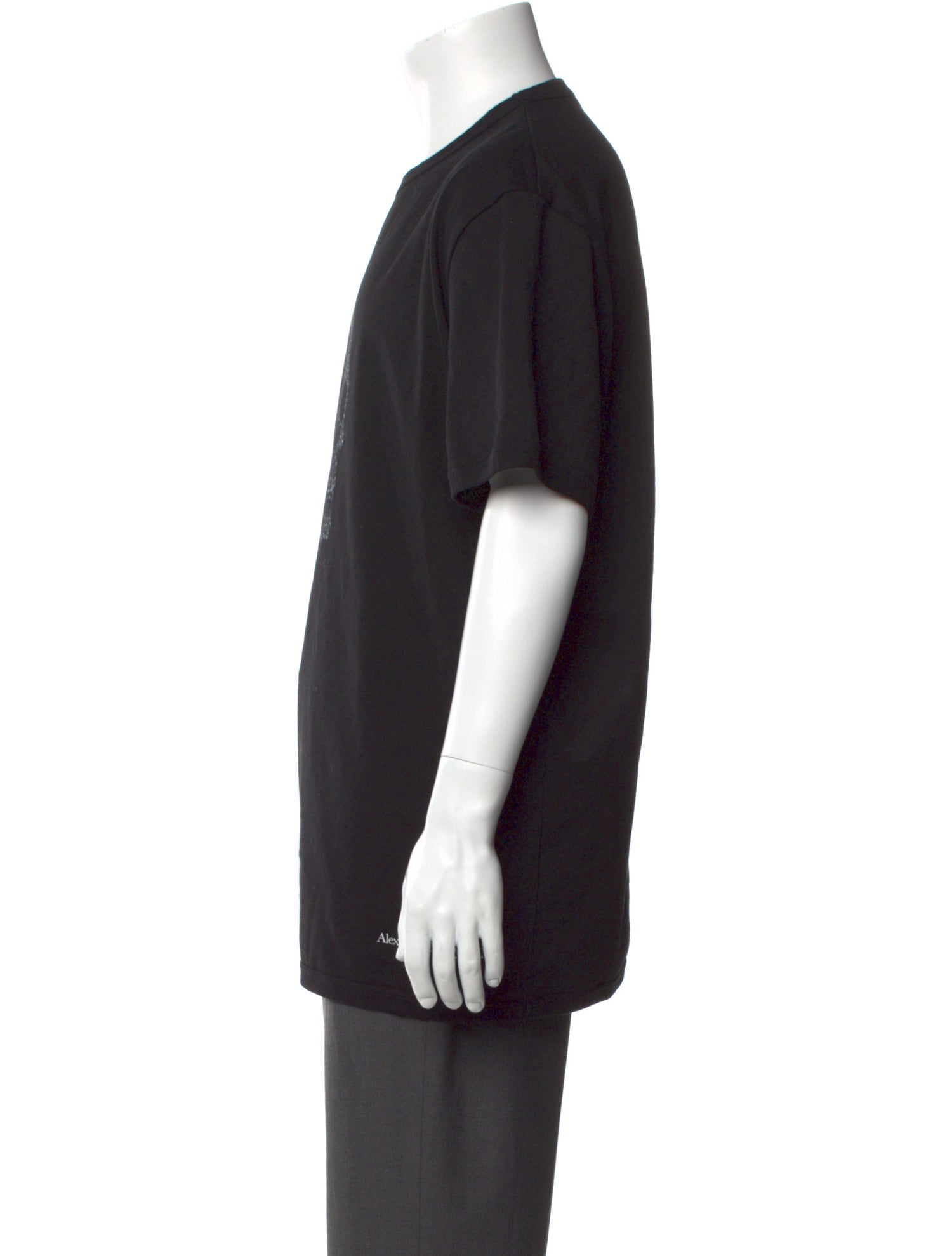 Alexander McQueen Graphic Print Crew Neck T-Shirt