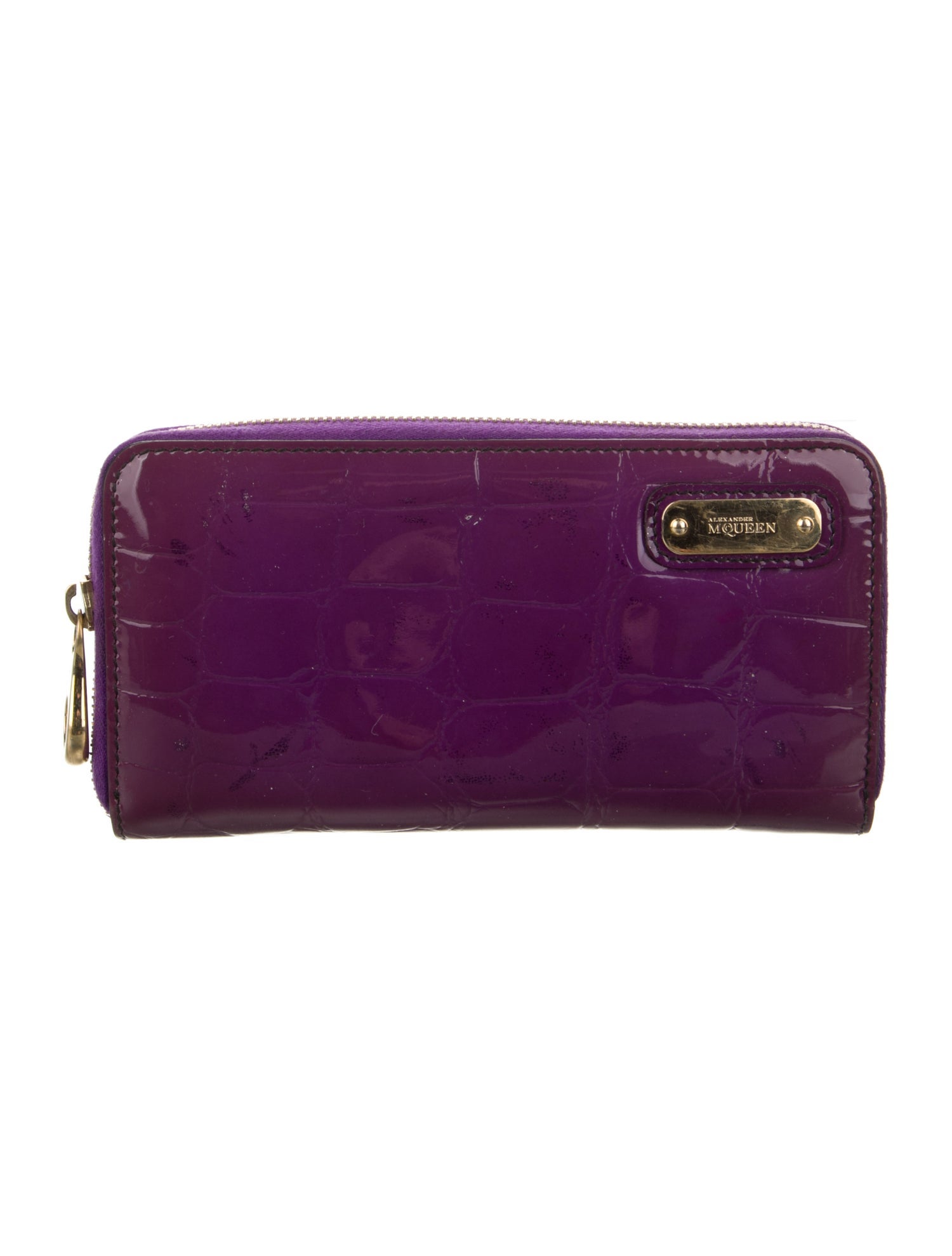Alexander McQueen Patent Leather Wallet