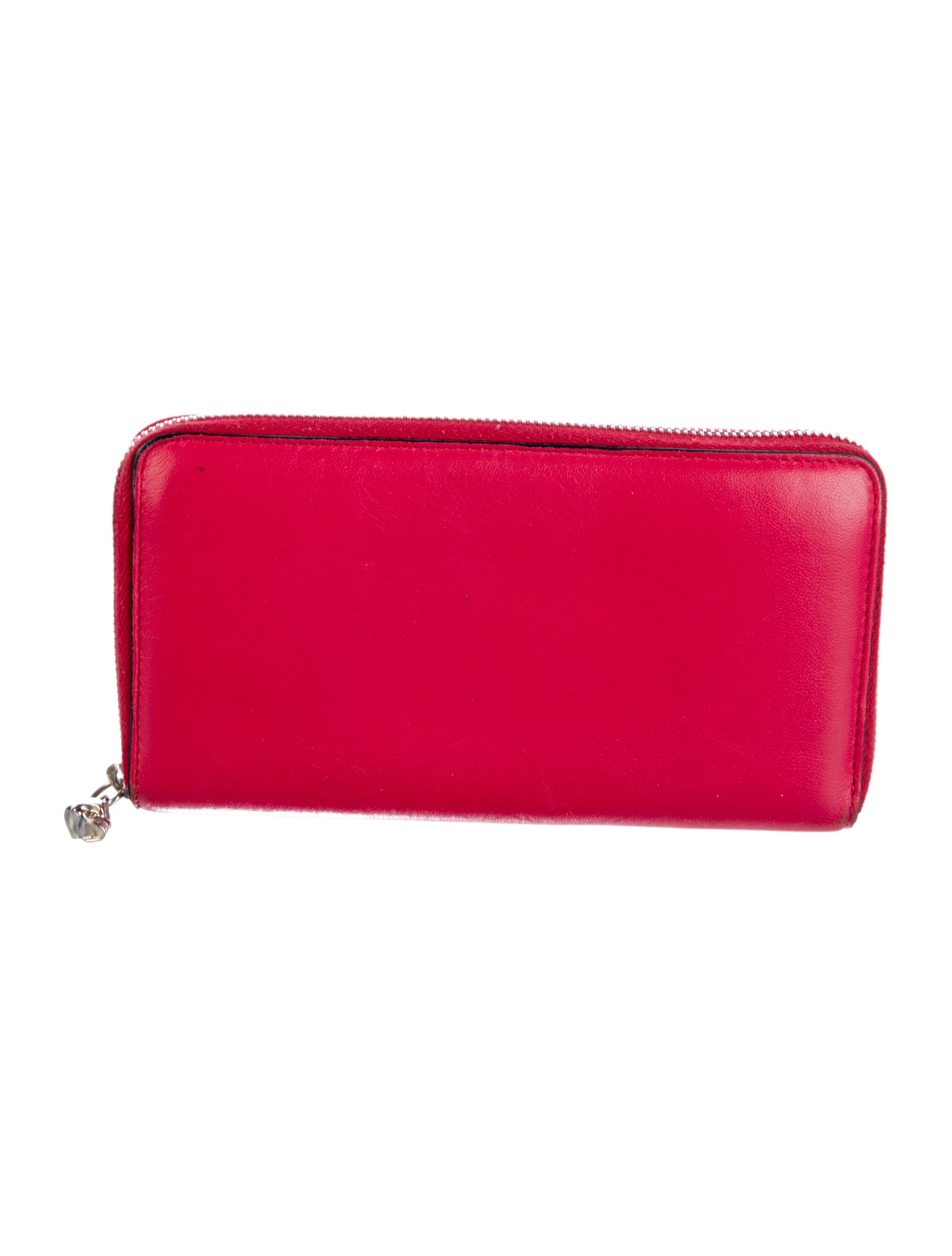 Alexander McQueen Skull Leather Continental Wallet