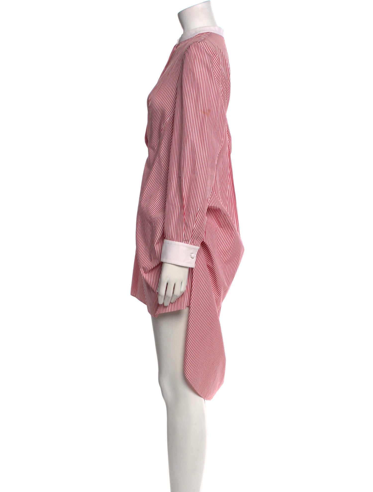 Alexander McQueen Striped Knee-Length Dress