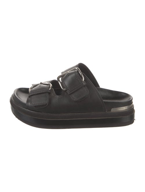 Alexander McQueen Leather Slides