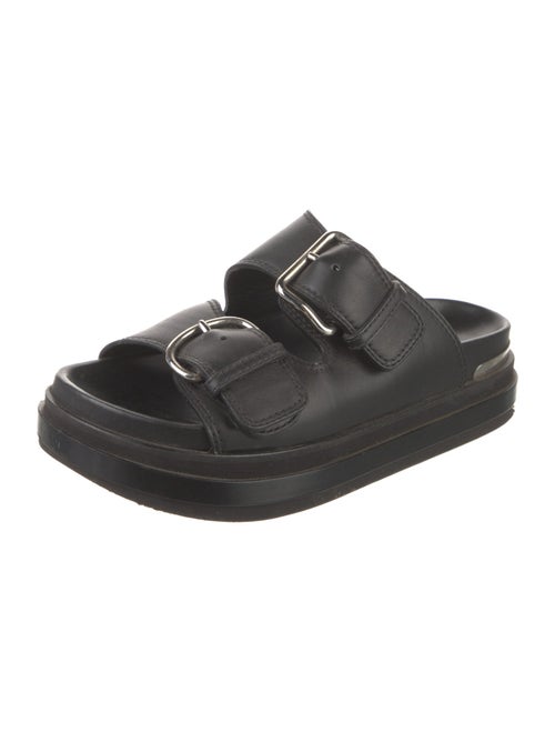 Alexander McQueen Leather Slides