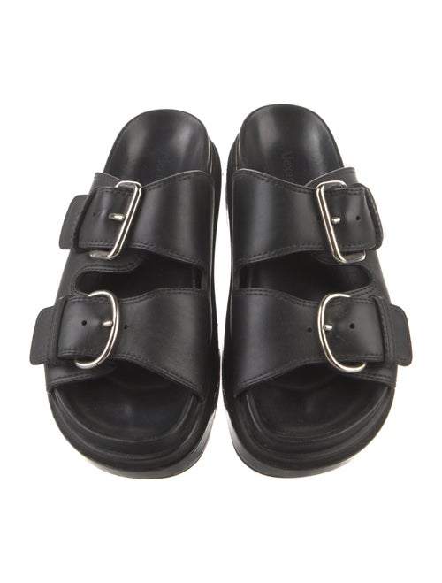 Alexander McQueen Leather Slides