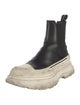 Alexander McQueen Leather Chelsea Boots