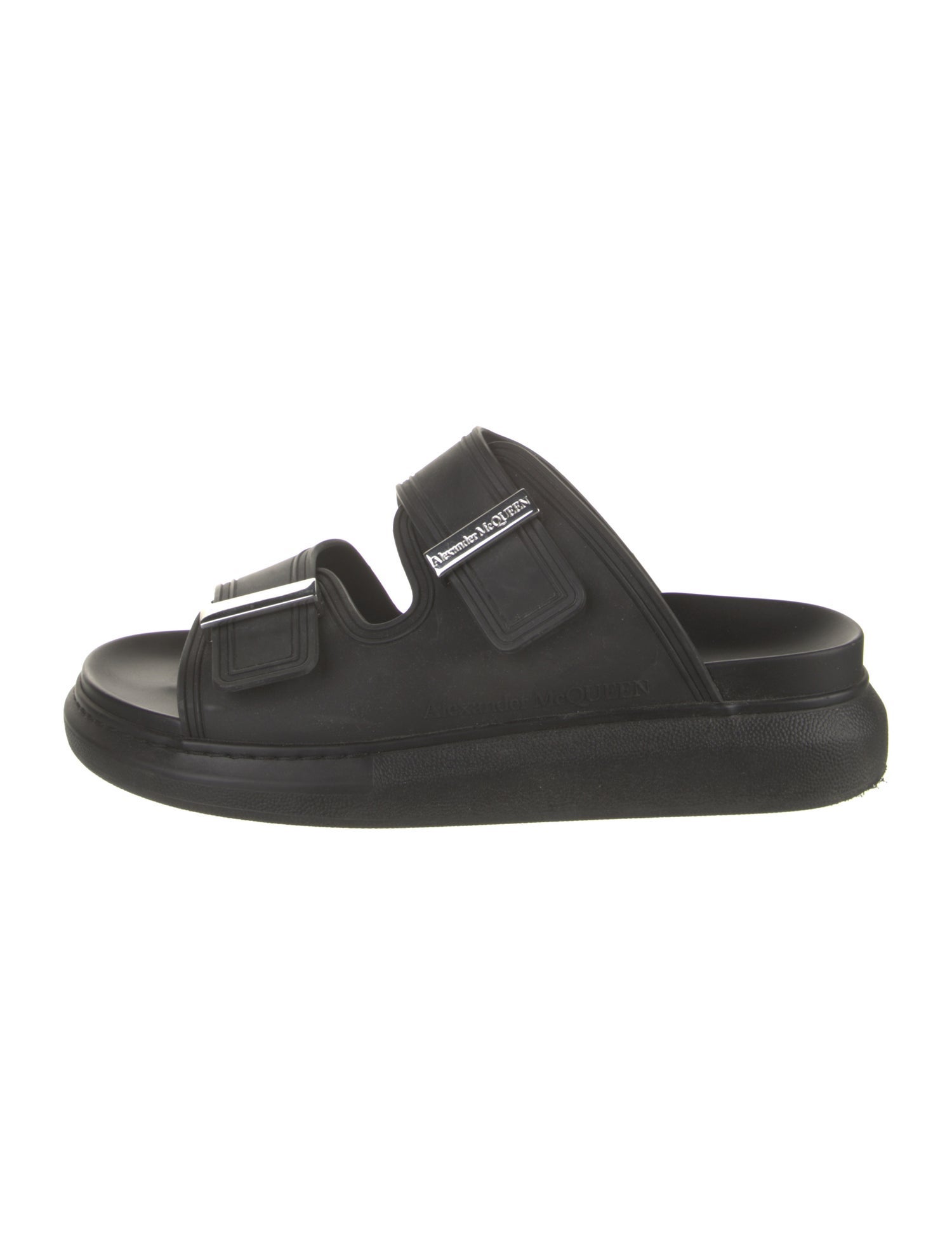 Alexander McQueen Rubber Slides