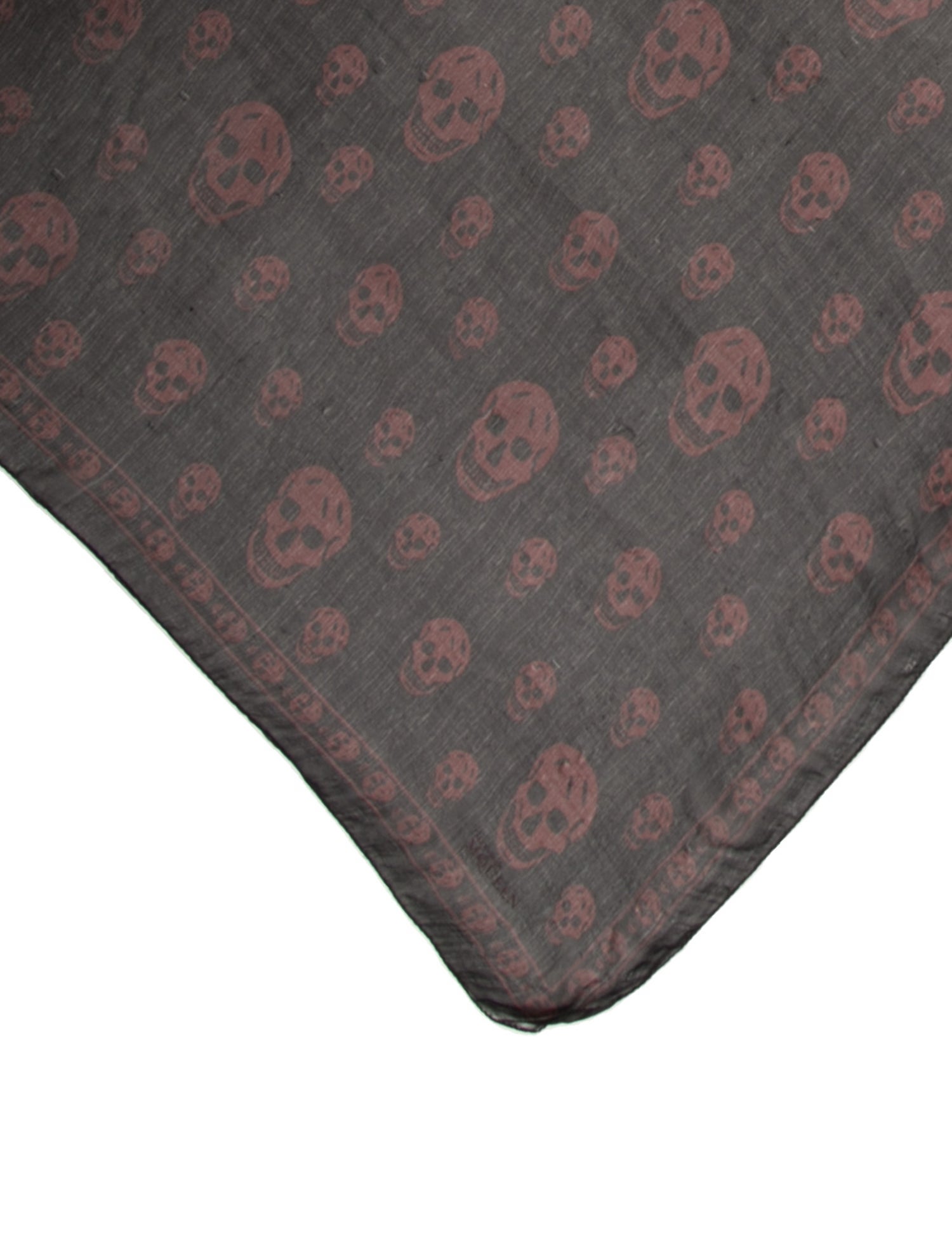Alexander McQueen Silk Printed Scarf