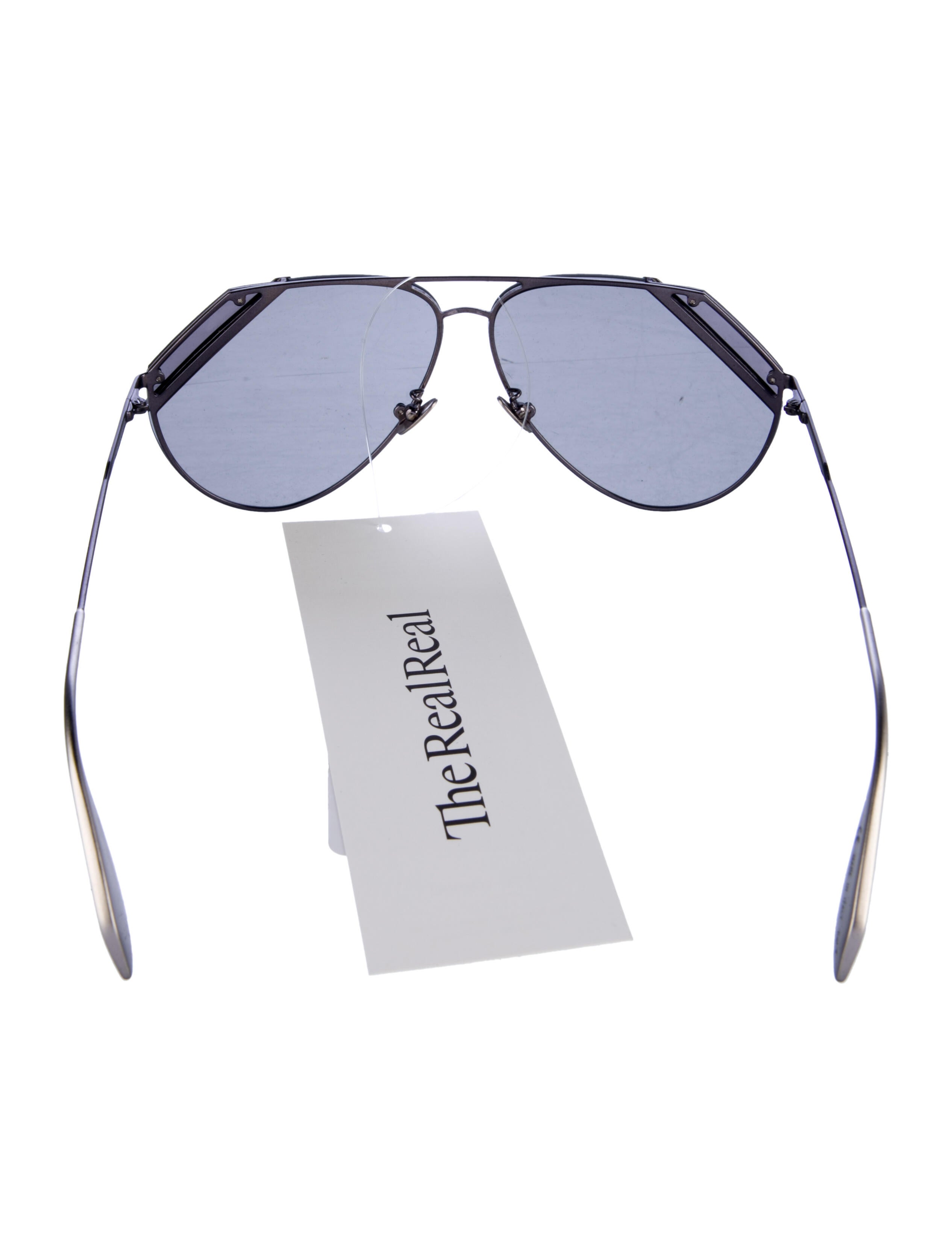 Alexander McQueen Aviator Tinted Sunglasses