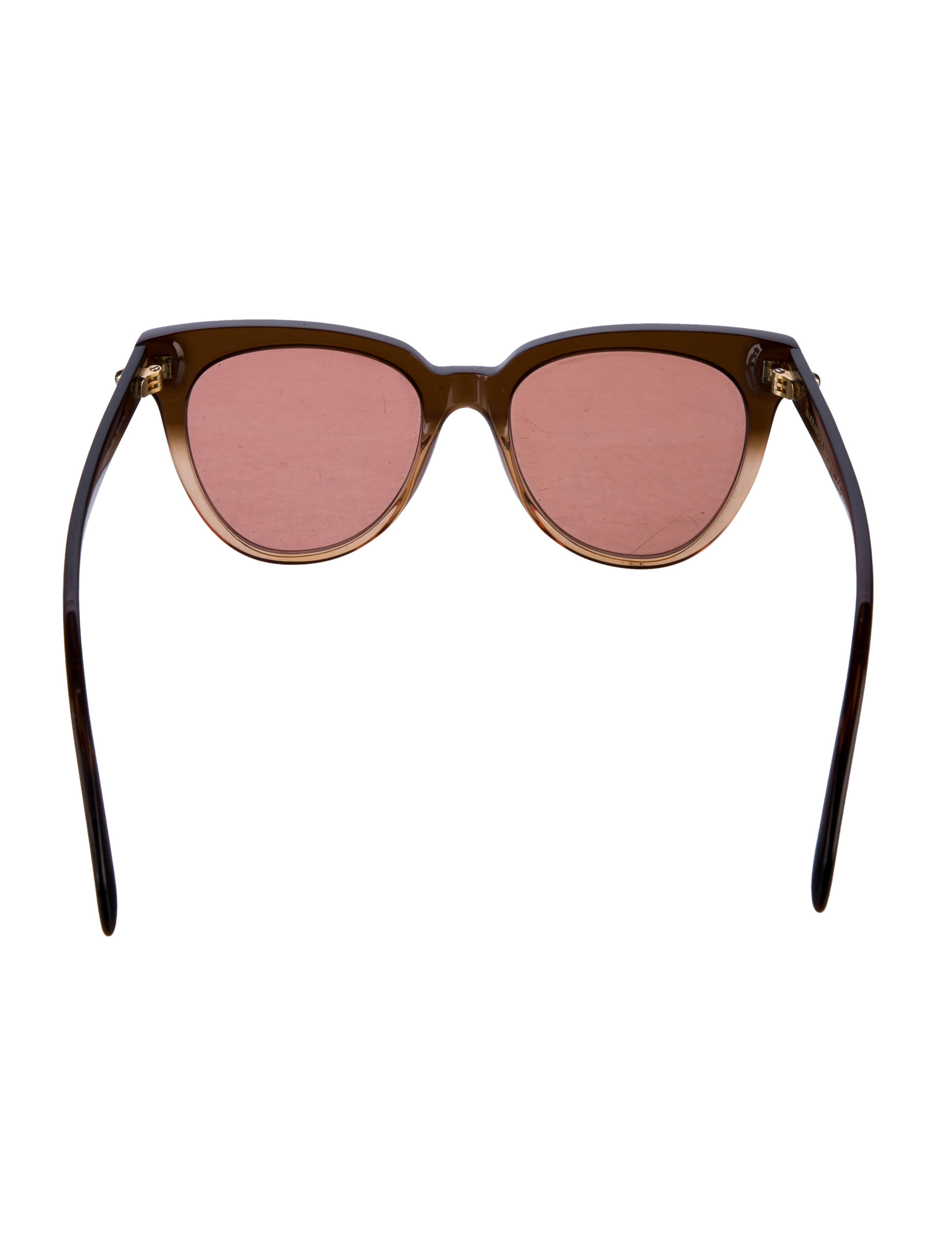 Alexander McQueen Wayfarer Tinted Sunglasses