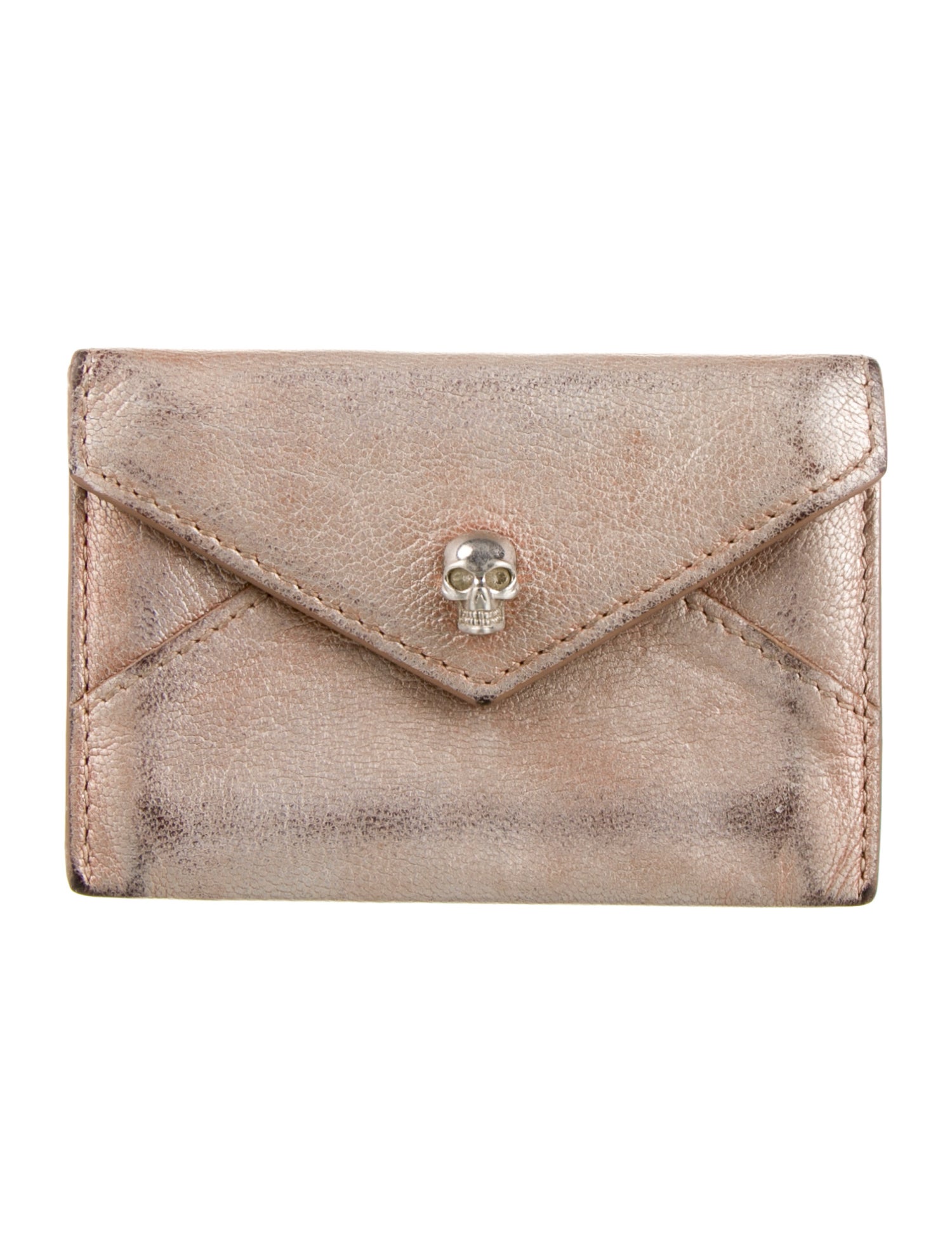 Alexander McQueen Leather Card Holder