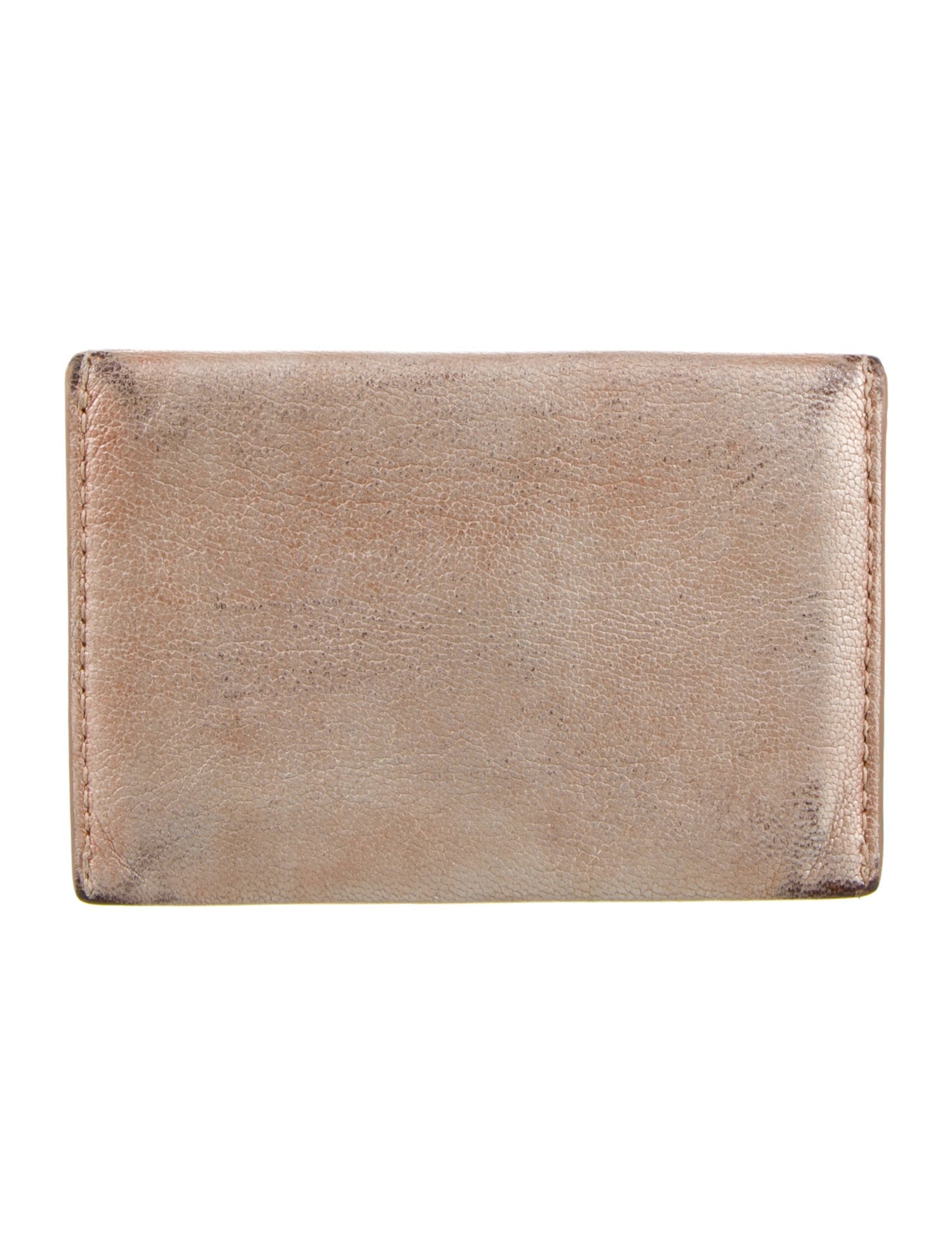 Alexander McQueen Leather Card Holder