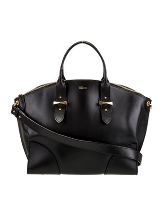 Alexander McQueen Leather Top Handle Bag
