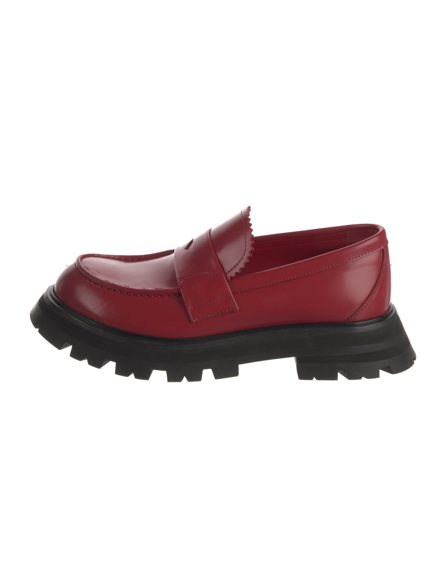 Alexander McQueen Patent Leather Loafers