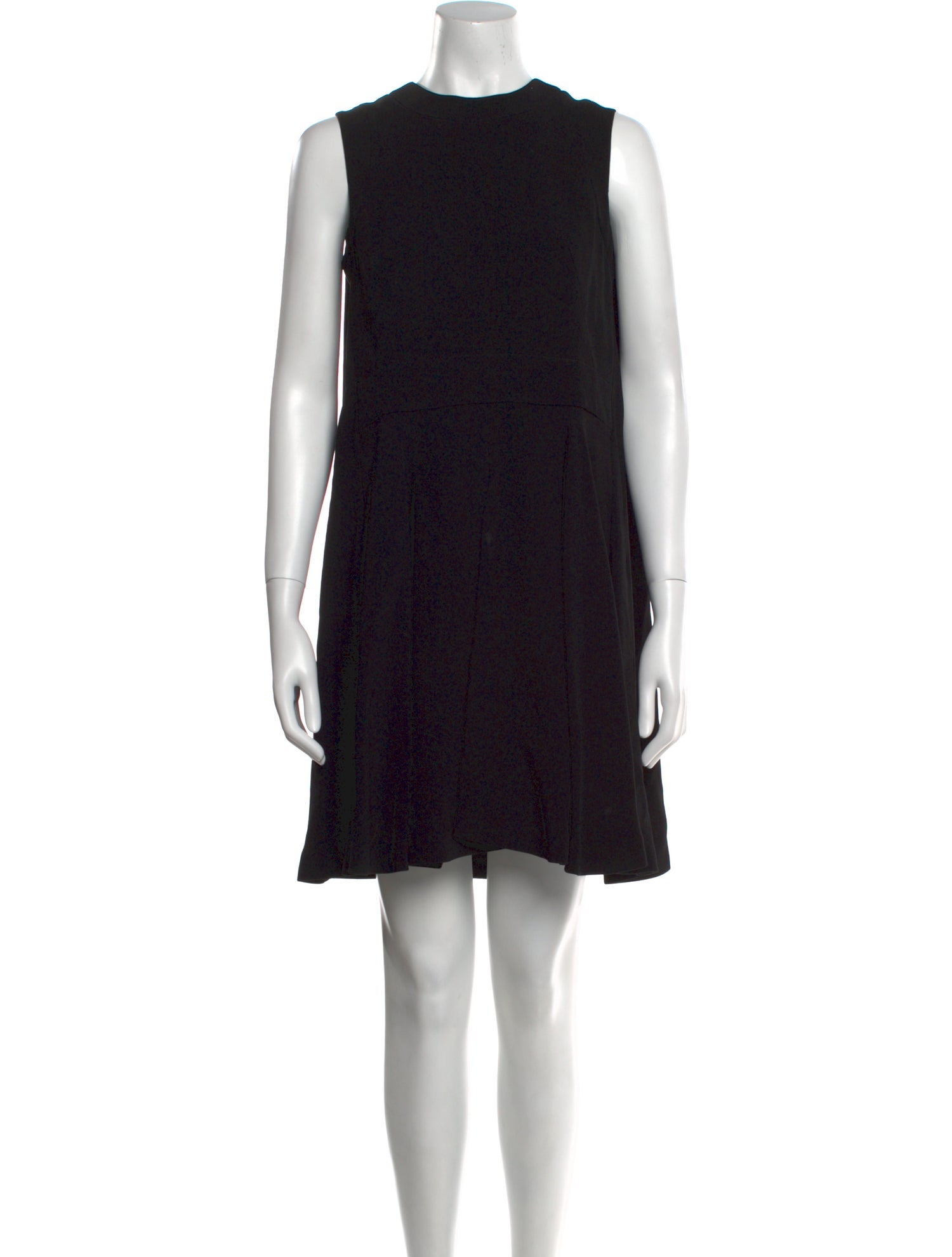 Alexander McQueen Crew Neck Mini Dress